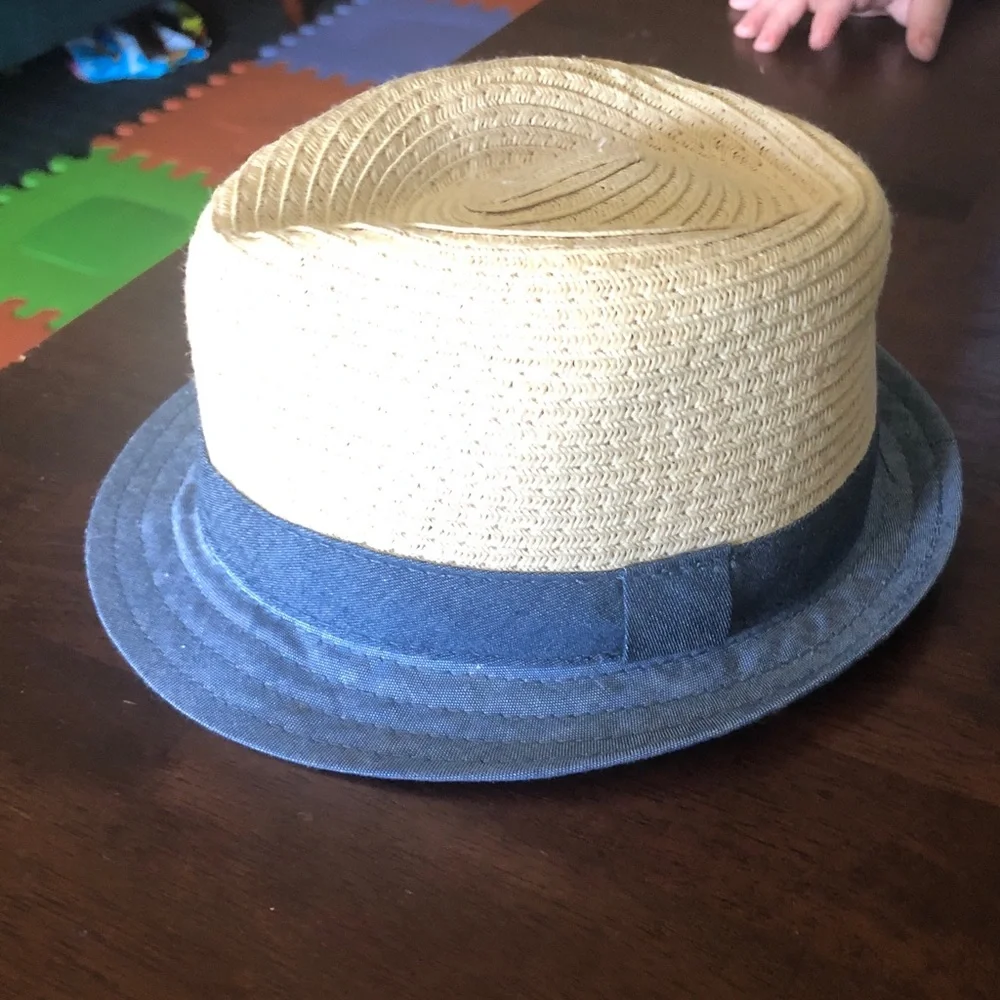 🎈 Toddler Age 1-2 Straw Fedora Hat